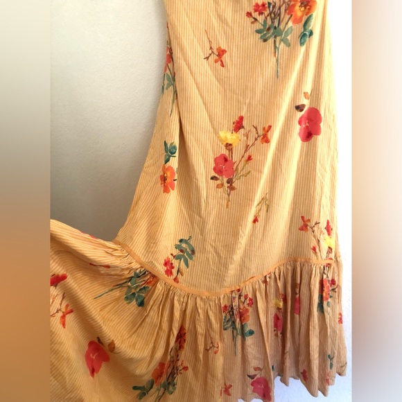Free People Rosie Posie MIDI Dress Large - Picture 6 of 8